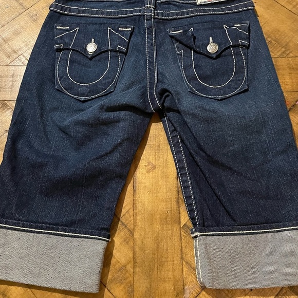 True religion Sophie Bermuda shorts sz 27 - Picture 1 of 7